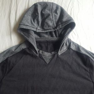 Lululemon Men's Grey on Grey Hoodie Pullover L